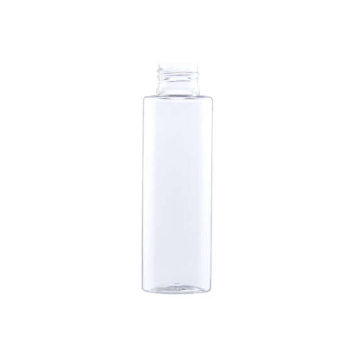 100 ml. klar plastflaske - PET - 24/410