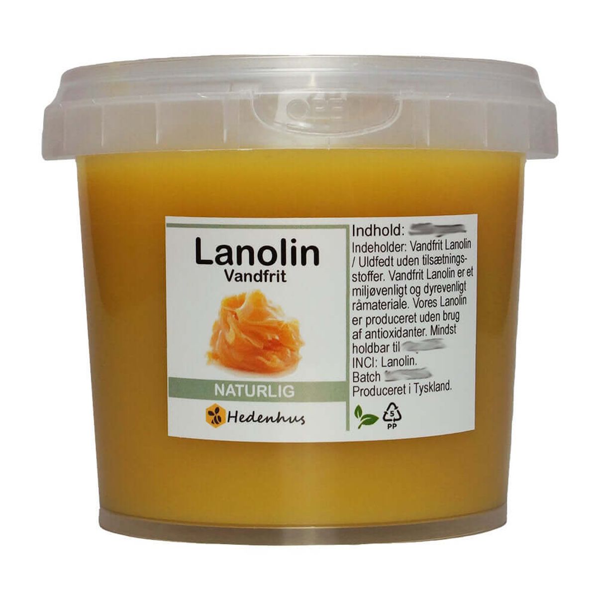 Lanolin - Uldfedt - 2,5 kg