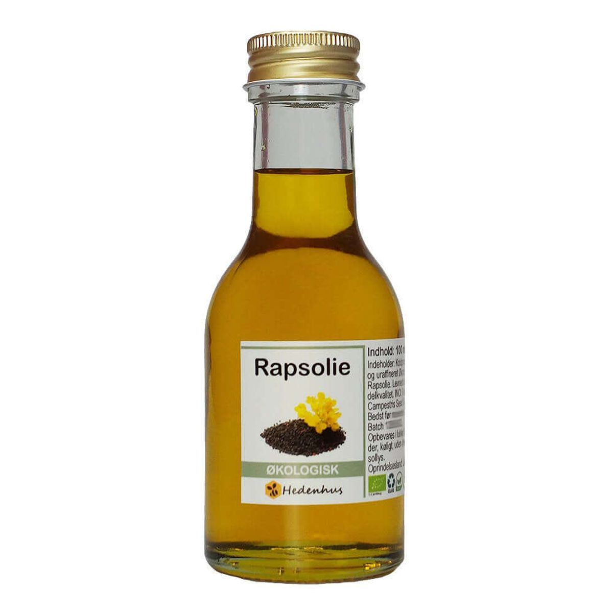 Rapsolie - Økologisk - 250 ml