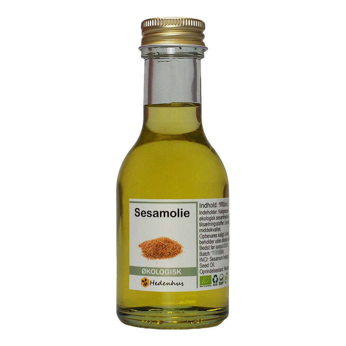 Sesamfrøolie - Økologisk - 500 ml