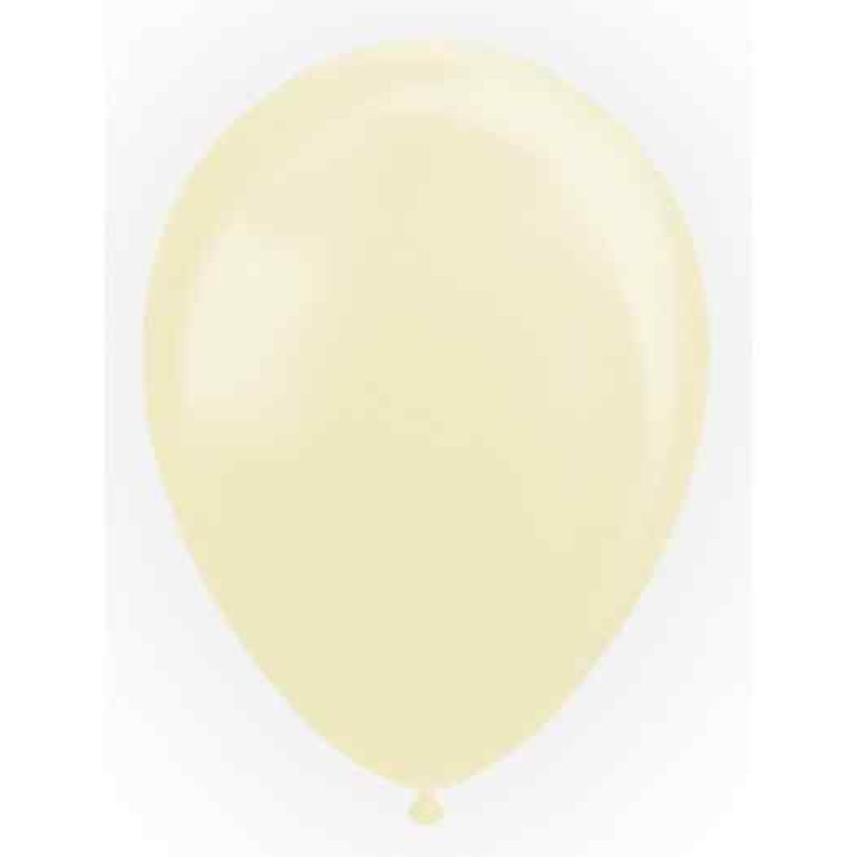 Pearl 12" / 30 cm - 25 stk. Pearl Elfenben - Ensfarvede latexballoner