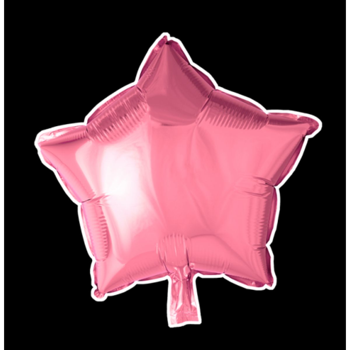 Stjerne 18" - Folieballon Pink - Folieballoner