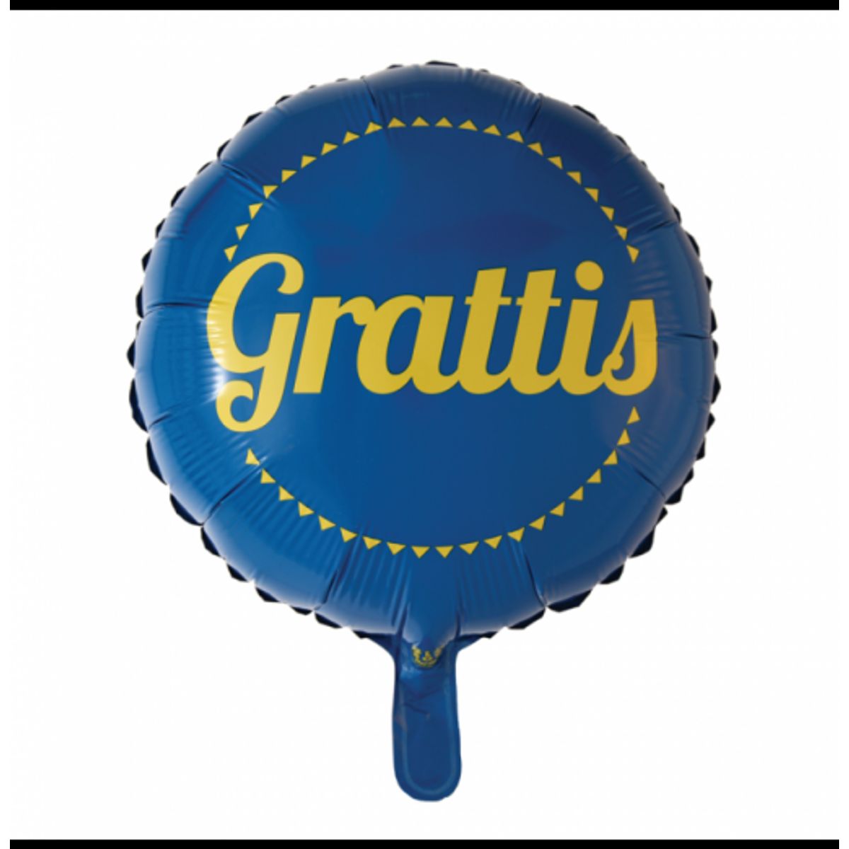 "Grattis" - Folieballon - Fødselsdags balloner