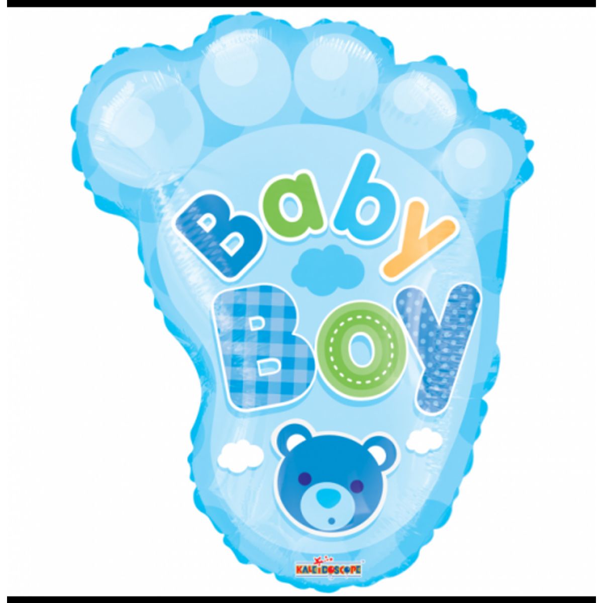 Baby Fod Dreng 18" - Blå - Babyshower