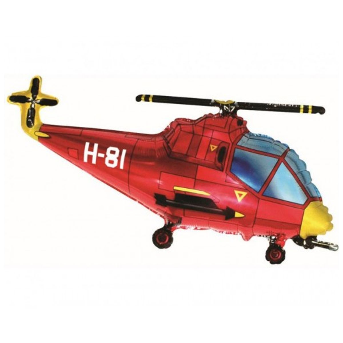 Helikopter folieballon, 24" / 60 cm - Folieballoner