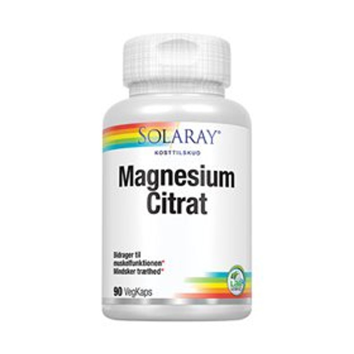 Solaray Magnesium Citrat 90 kapsler