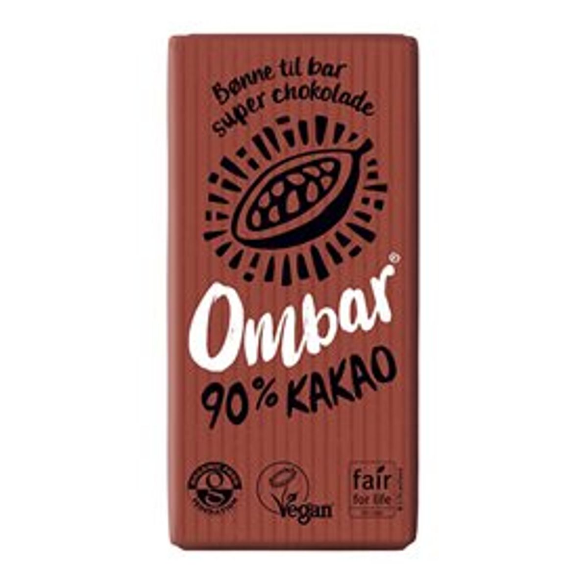 Ombar 90% chokolade Ø 35 g