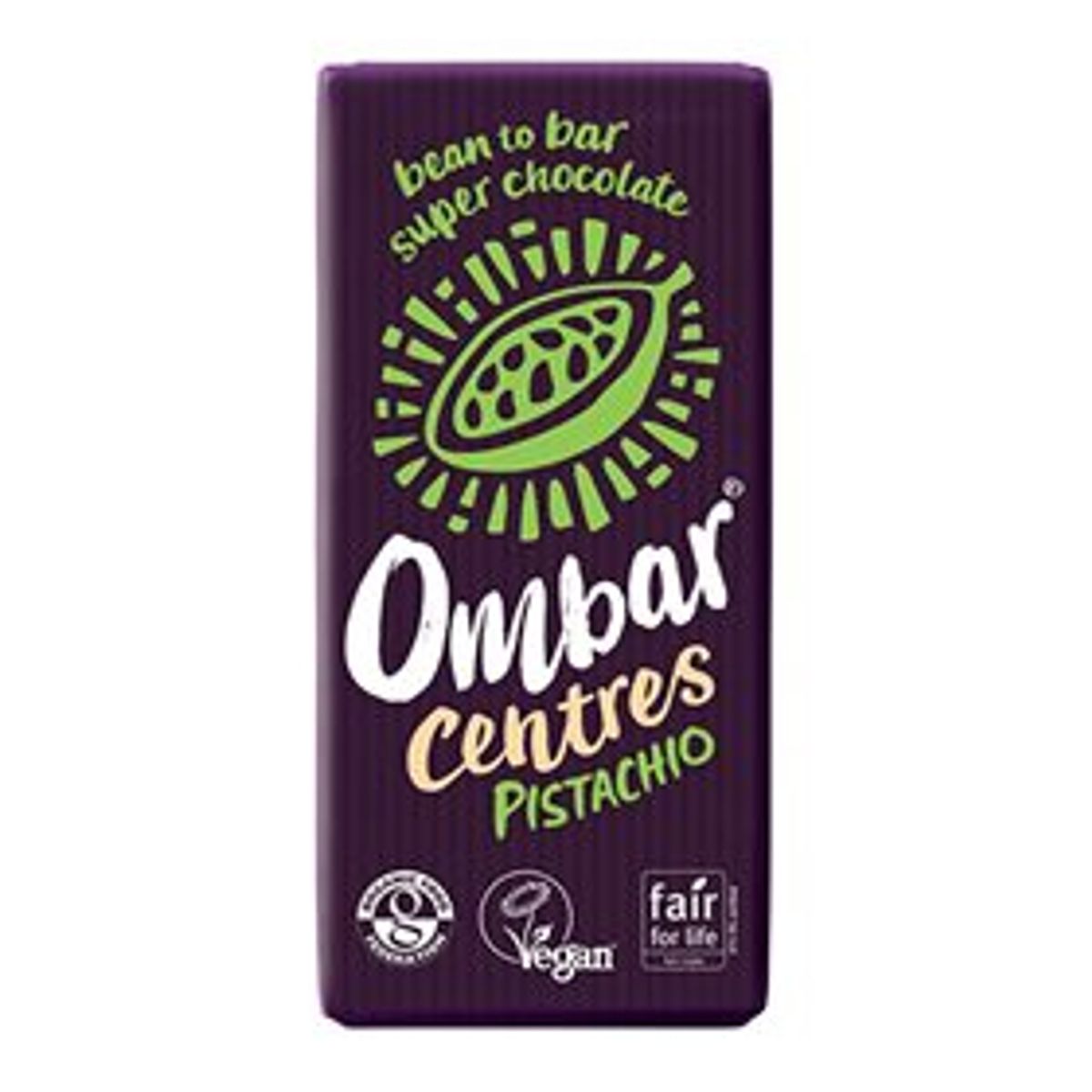 Ombar Pistacie raw chokolade Ø 35 g