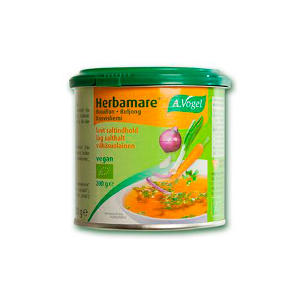 A. Vogel Herbamare Urtebouillon Lavt saltindhold Ø&bull; 200 g.