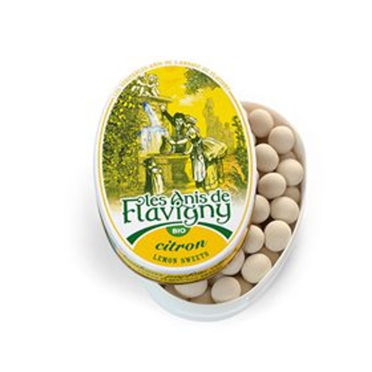 Biogan Anis pastiller m. citron Ø 50g.