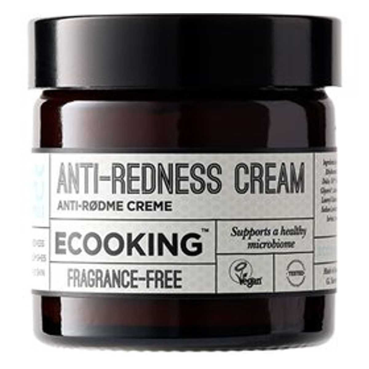 Ecooking Anti-Rødme Creme parfumefri &bull; 50ml.