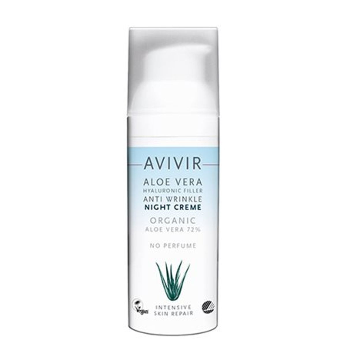 Avivir Aloe Vera Anti wrinkle night cream &bull; 50 ml. DATOVARE 02/2025