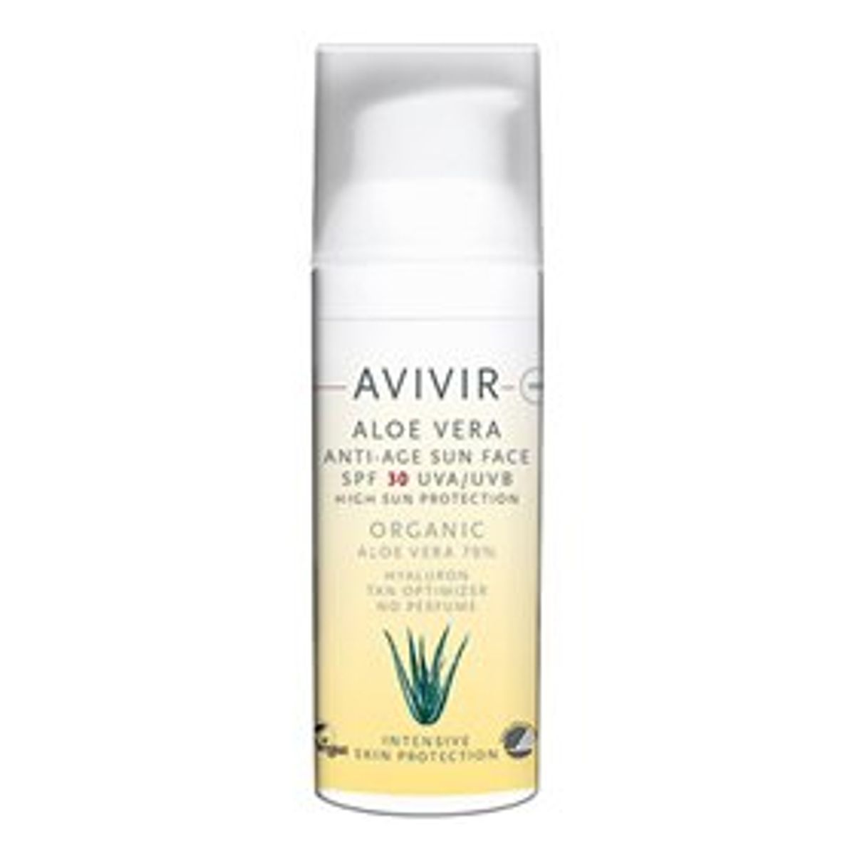 AVIVIR Aloe Vera Anti-Age Sun Face SPF 30 &bull; 50 ml.