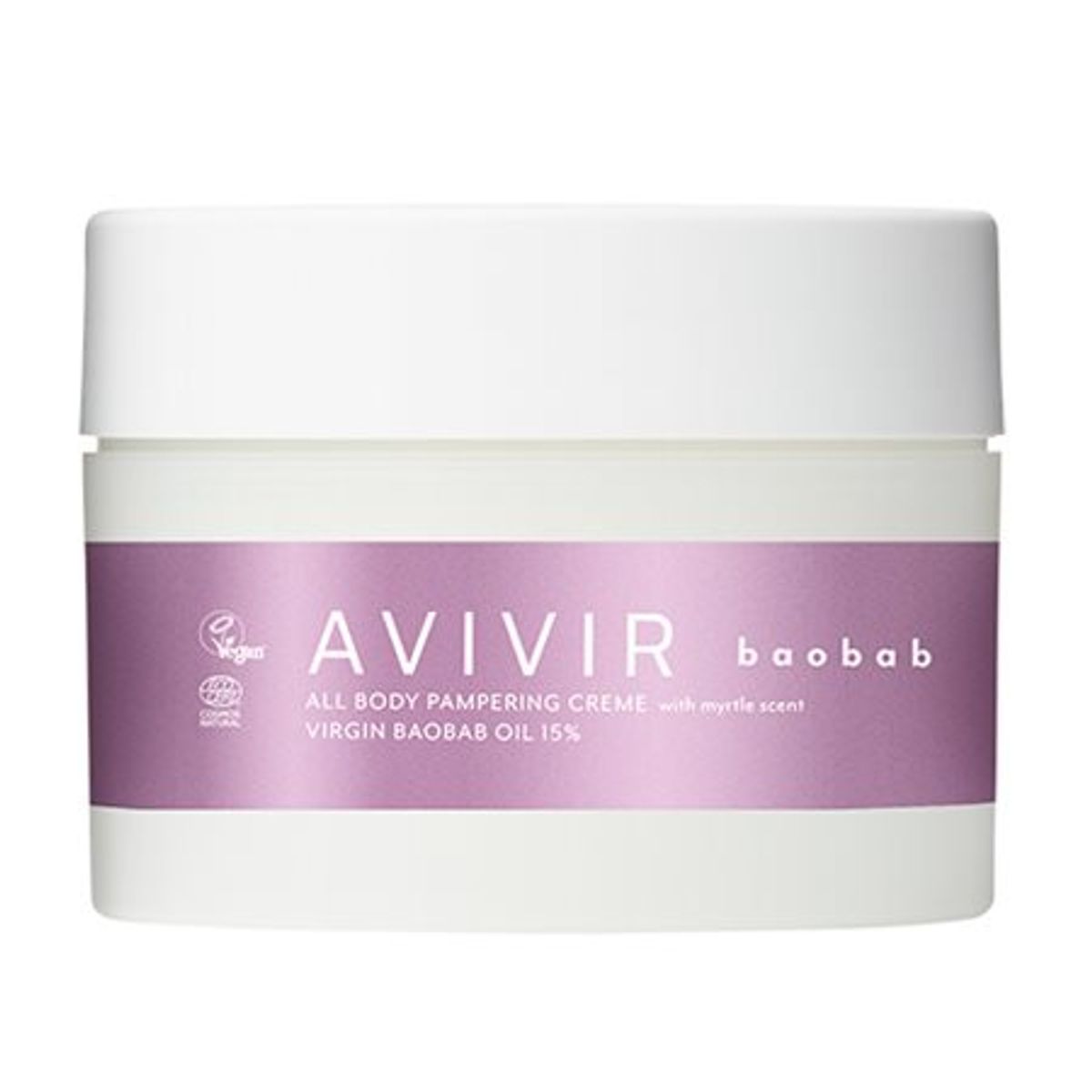 Avivir Baobab creme myrtle pampering all body