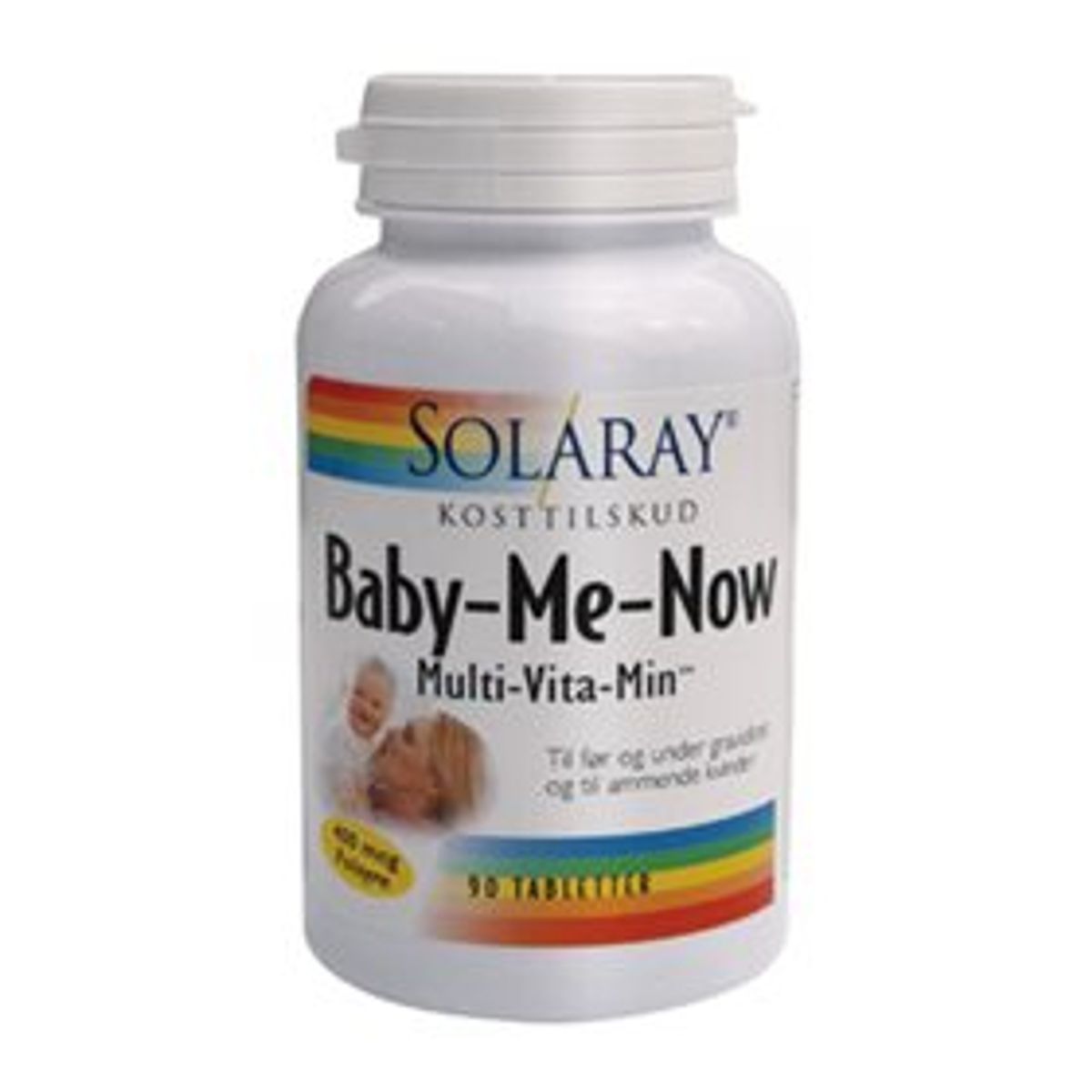 Solaray Baby Me Now Multivitamin &bull; 90 tab.