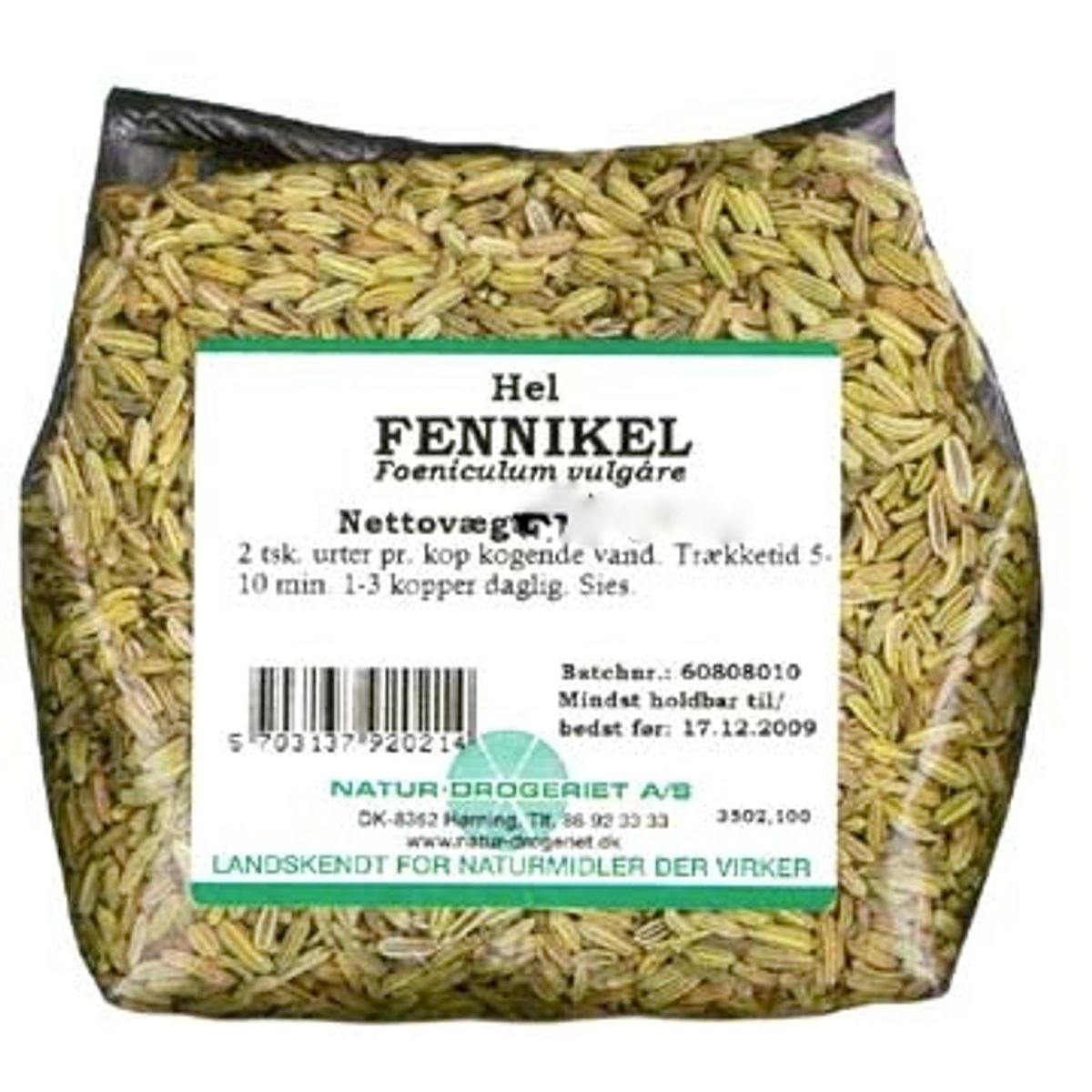 ND Fennikel Hel Ø &bull; 75 g. DATOVARE14.02.25