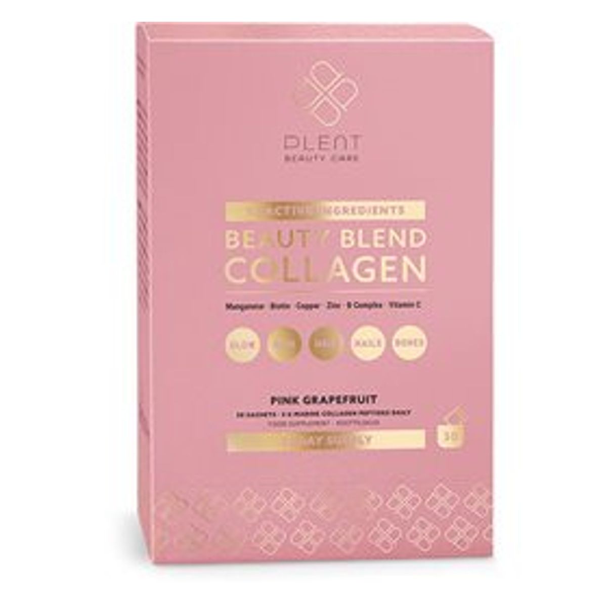 Plent Beauty Blend Collagen Pink Grapefruit 30 x 5 gr