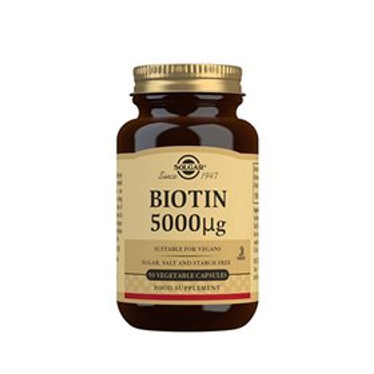 Solgar Biotin 5000ug - 50 kps.