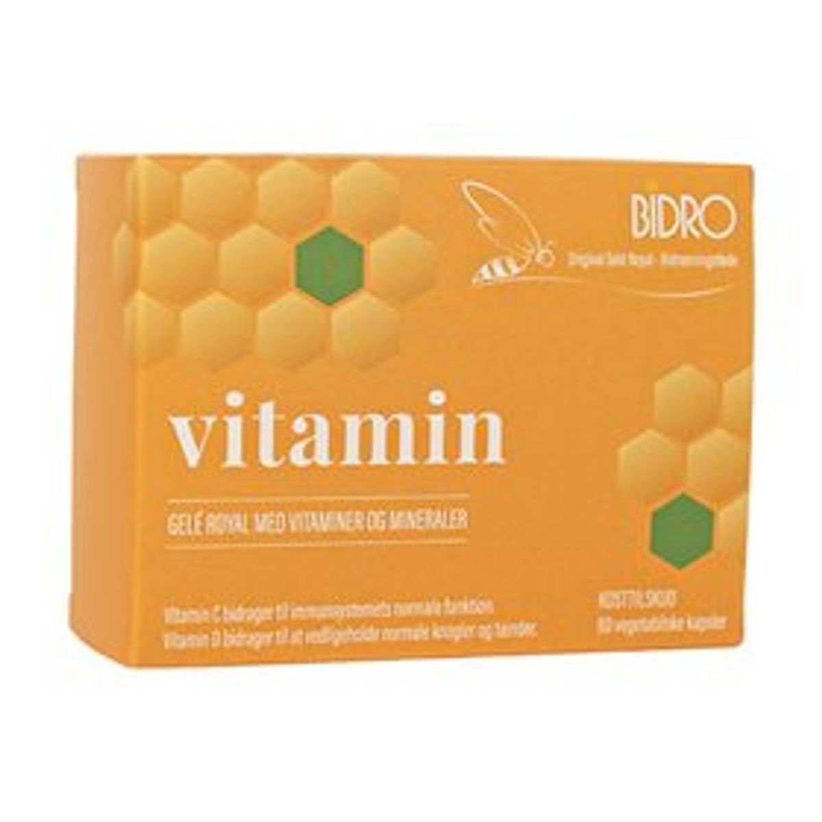 Bidro Vitamin 60 veg. kapsler ( Hed tidligere Vitamin og Mineral )