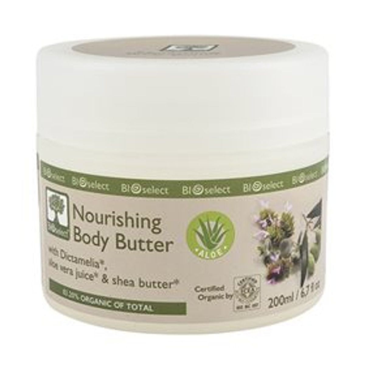 Bioselect Body Butter aloe vera &bull; 200ml.