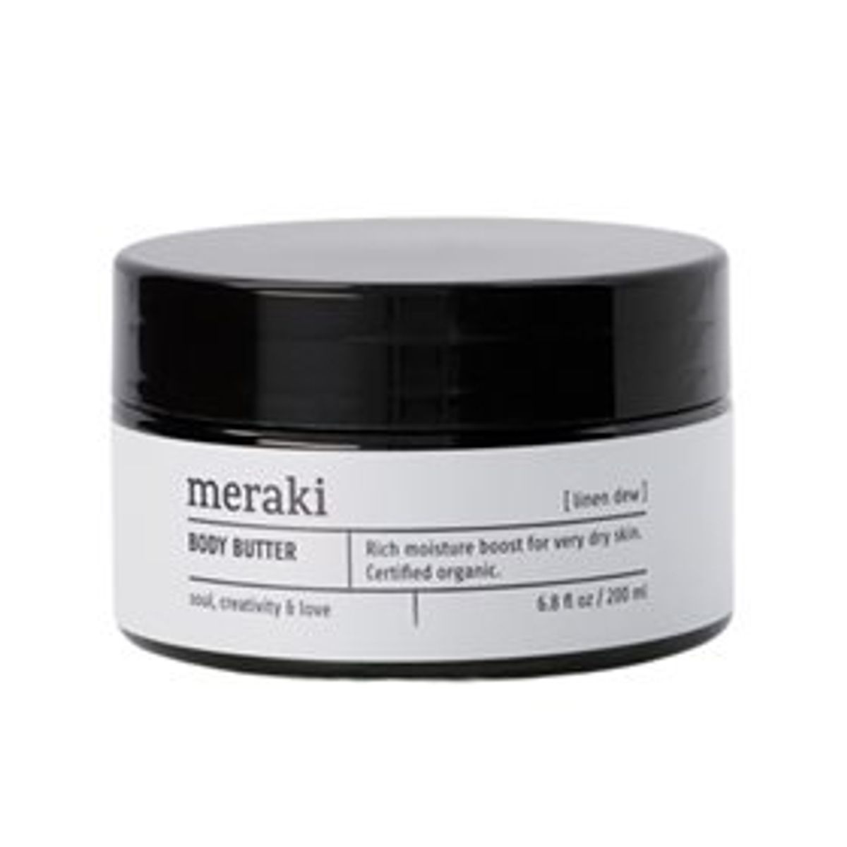 Meraki Body butter, Linen dew &bull; 200 ml