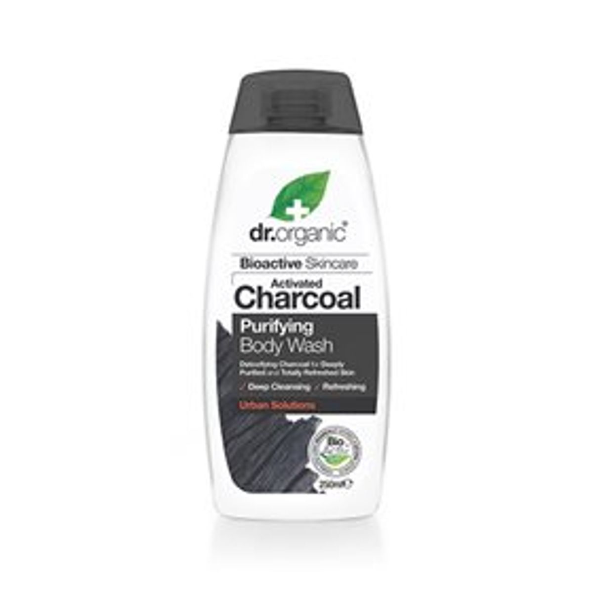 Dr. Organic Body Wash Charcoal Purifying &bull; 250 ml.