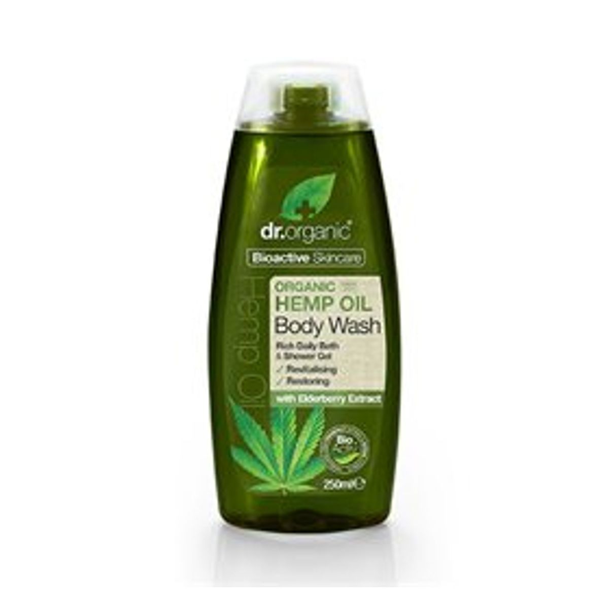 Dr. Organic Body wash Hemp oil &bull; 250 ml.