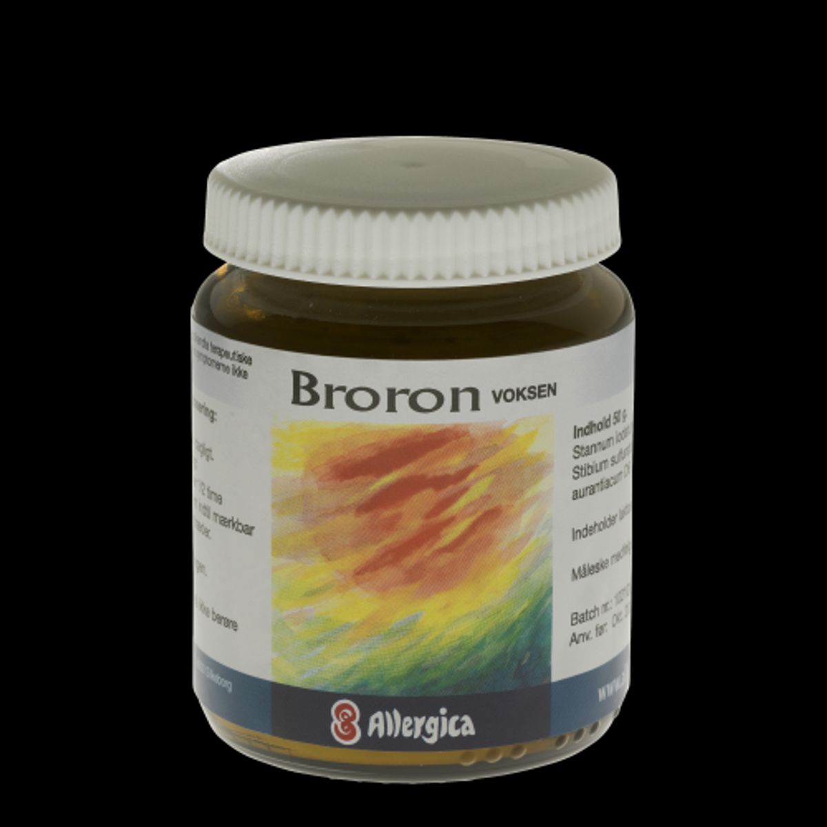 Allergica Broron Voksen &bull; 50 g.