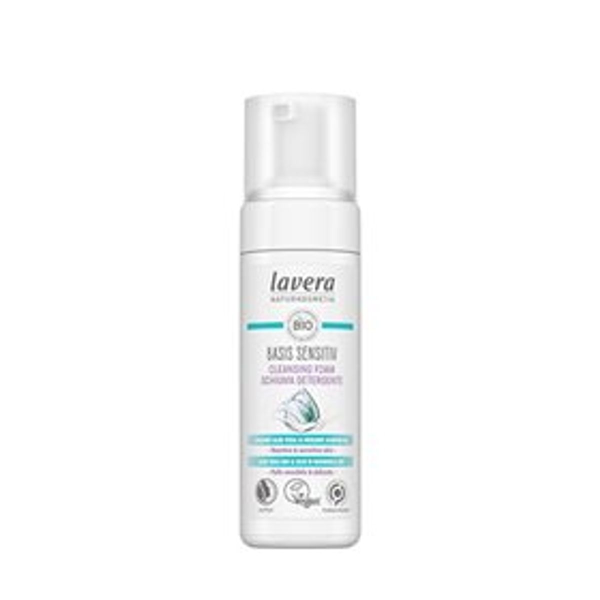 Lavera Cleansing Foam Basis Sensitiv &bull; 150 ml.