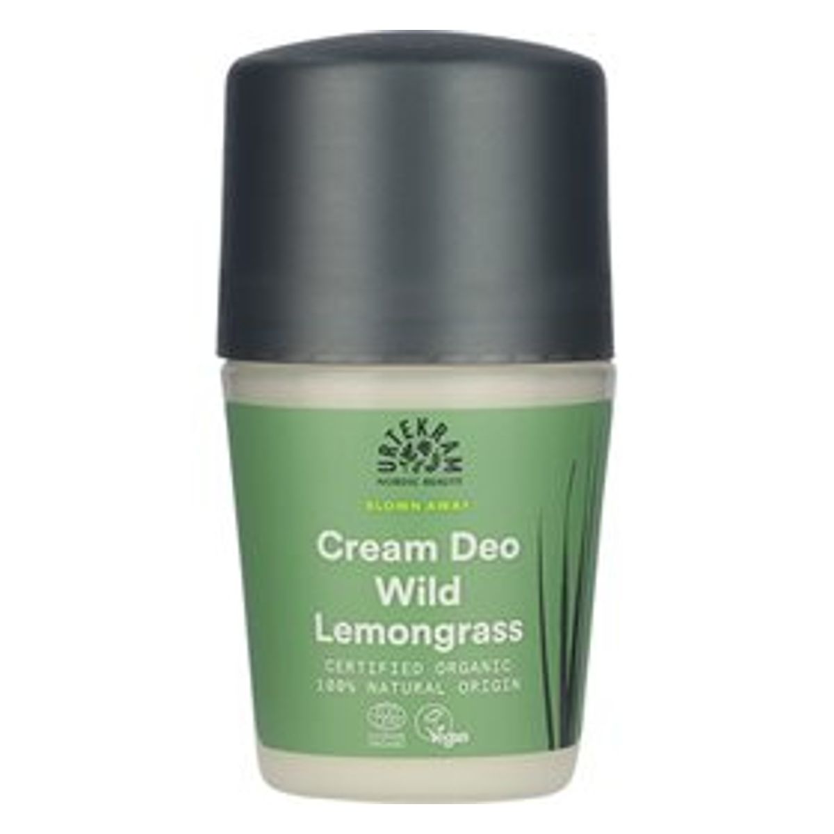 Urtekram Deo cream roll on Wild Lemongrass &bull; 50ml.