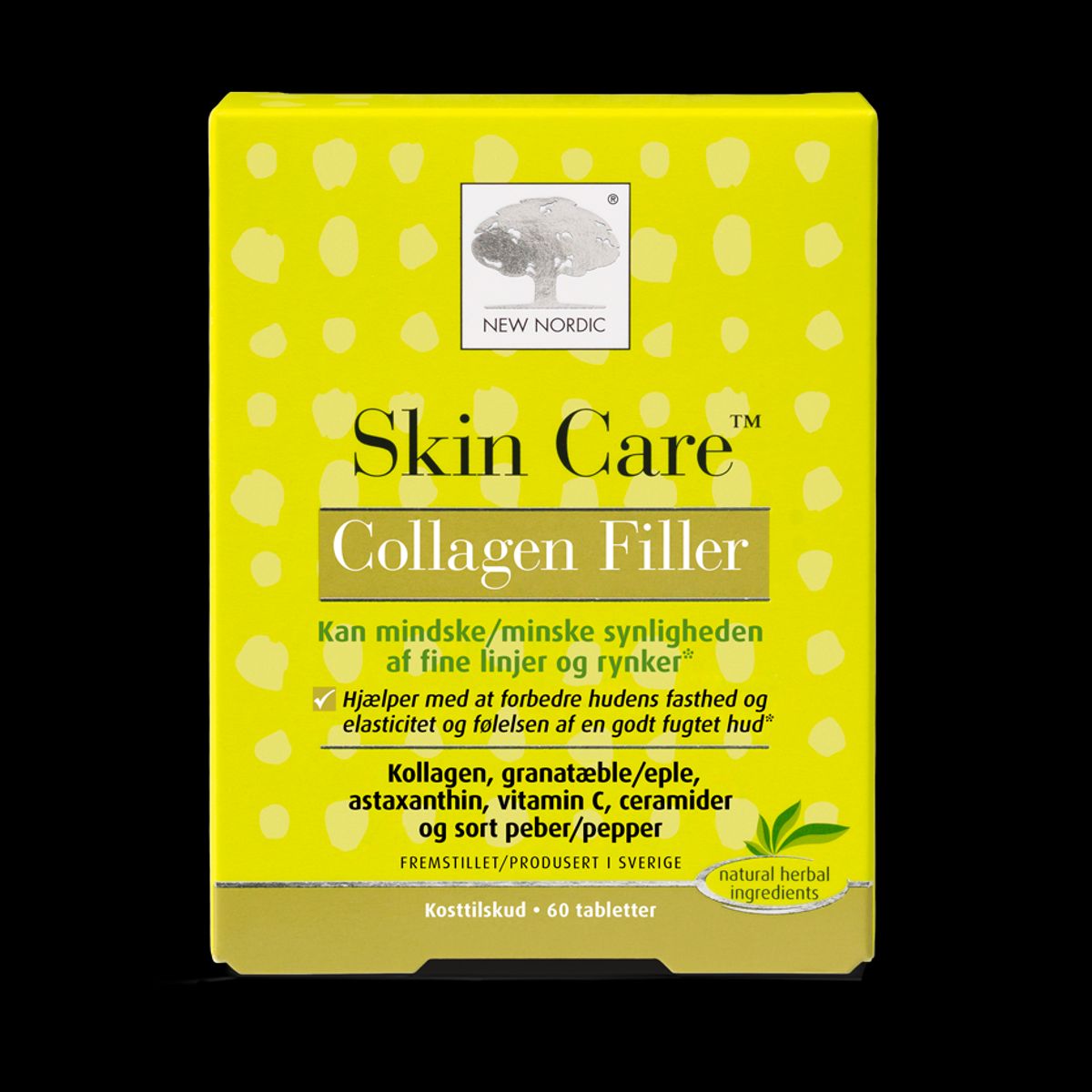 New Nordic Skin Care Collagen Filler 60 tabl.