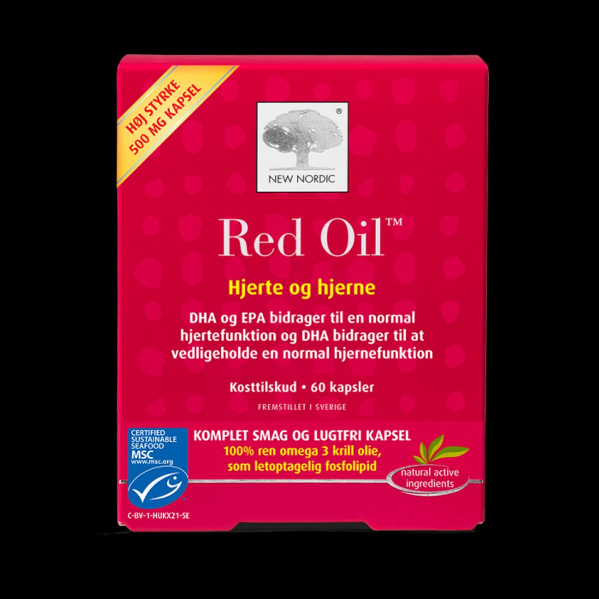 New Nordic Red Oil&trade; omega 3 60 kapsler