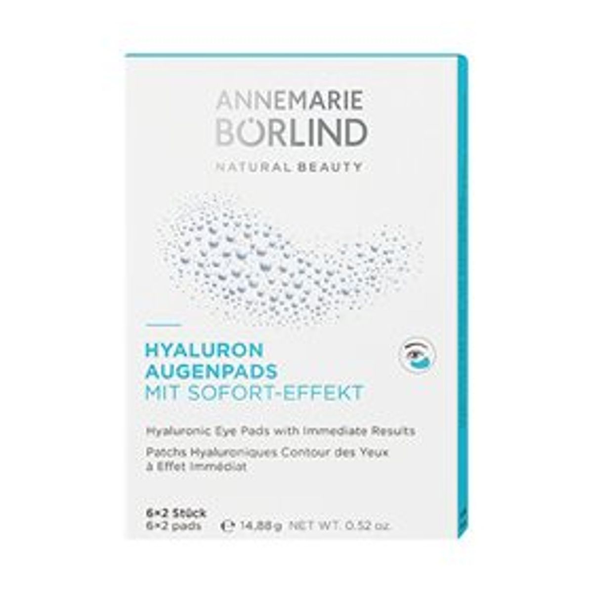 Annemarie Börlind Eye pads revitalizing AquaNature &bull; 12 stk.