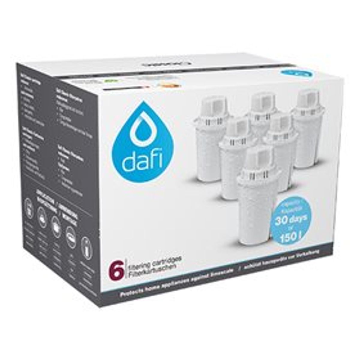 Dafi Filterpatroner 6-pack