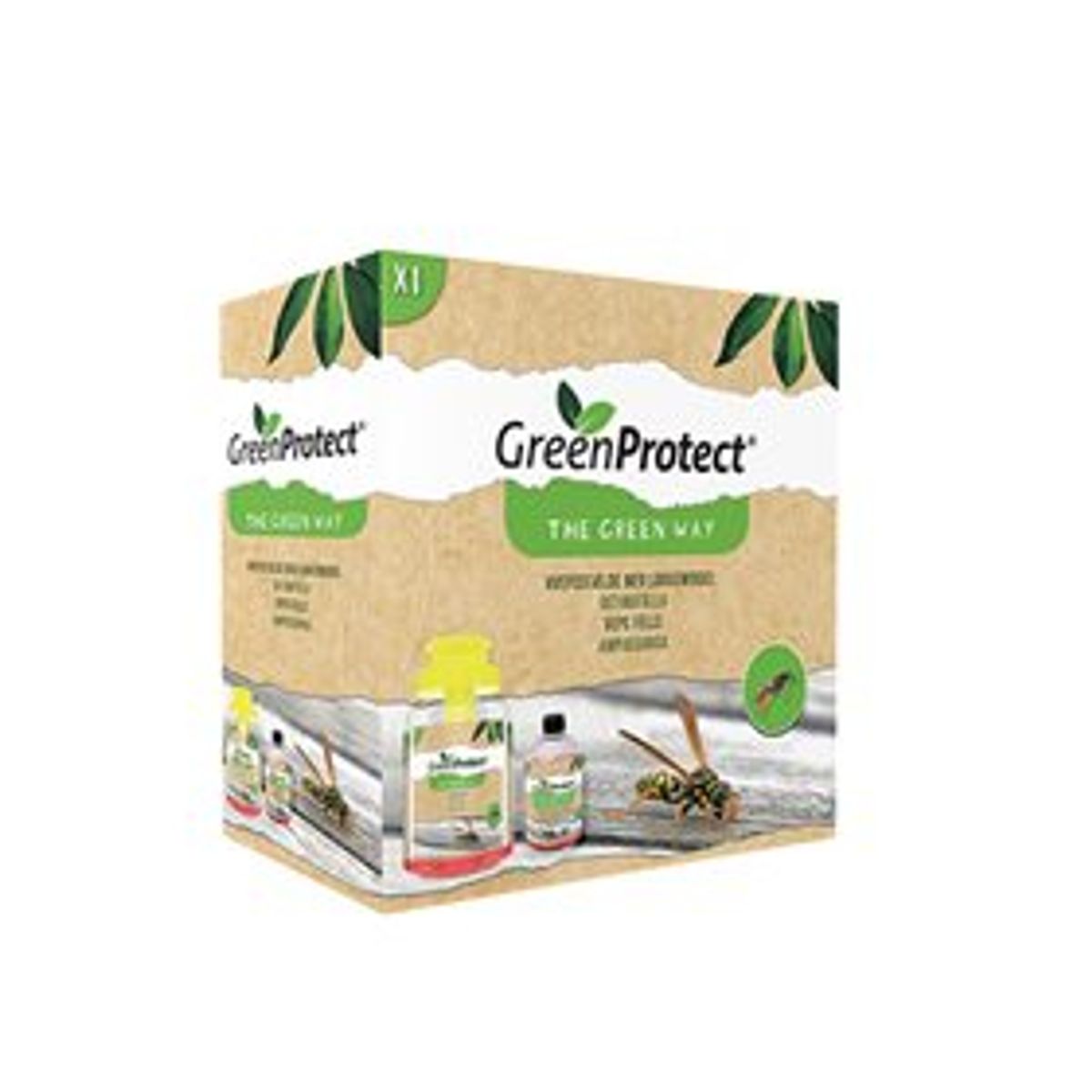 GreenProtect Hvepsefælde m. lokkemiddel 1 pk.