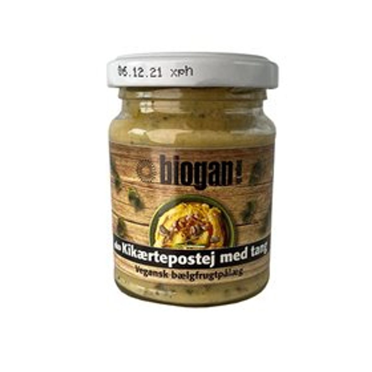 Biogan Kikærtepostej m. tang Ø &bull; 125g.