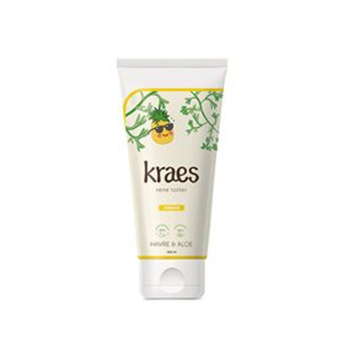 KRAES rene totter med duft Let ananas duft &bull; 200 ml.