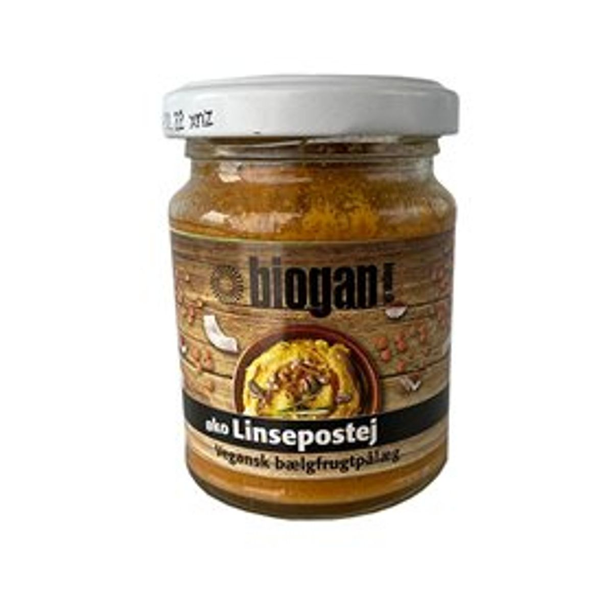 Biogan Linsepostej Ø &bull; 115g.