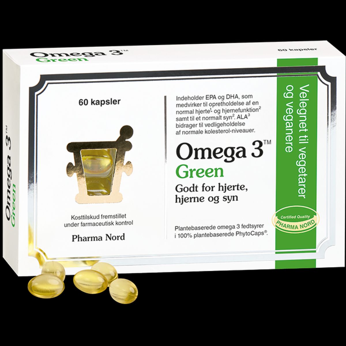 Pharma Nord Omega 3 Phyto &bull; 60 kapsler