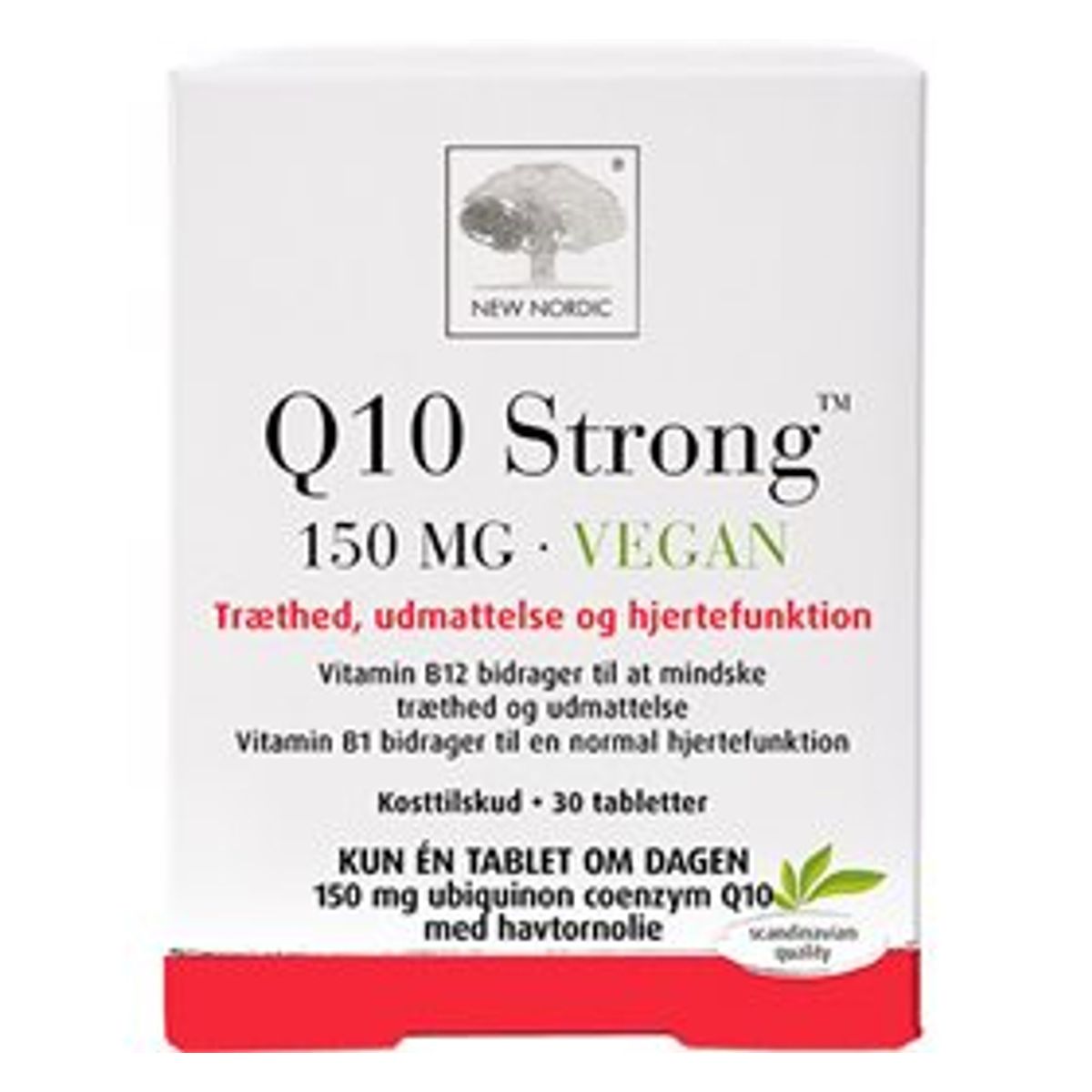 New Nordic Q10 Strong 150mg. Vegan - 30 stk.