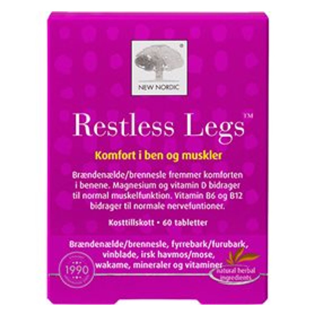 New Nordic Restless Legs 60 tabl.