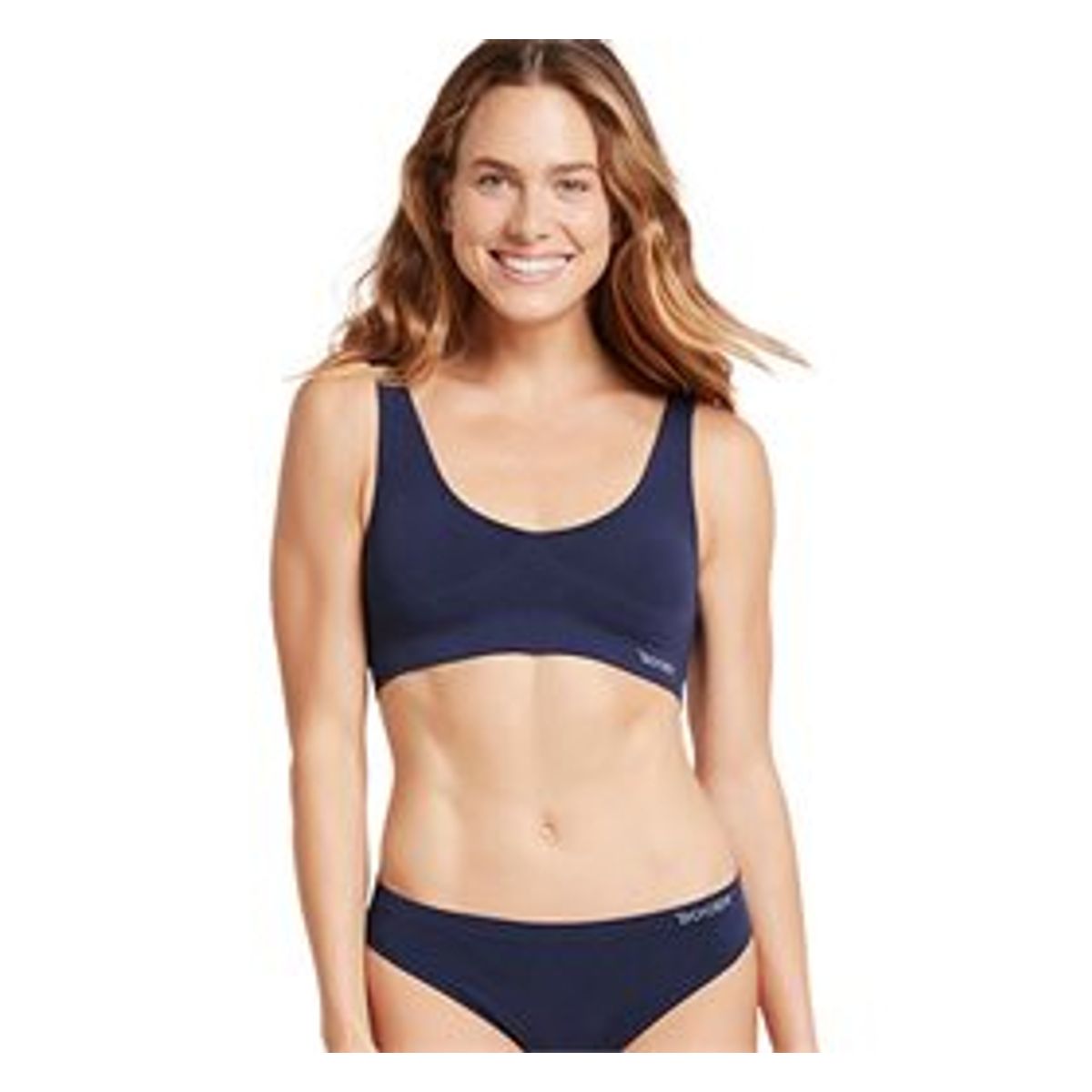 Boody Shaper Crop Bra navy str. S &bull; 1stk.