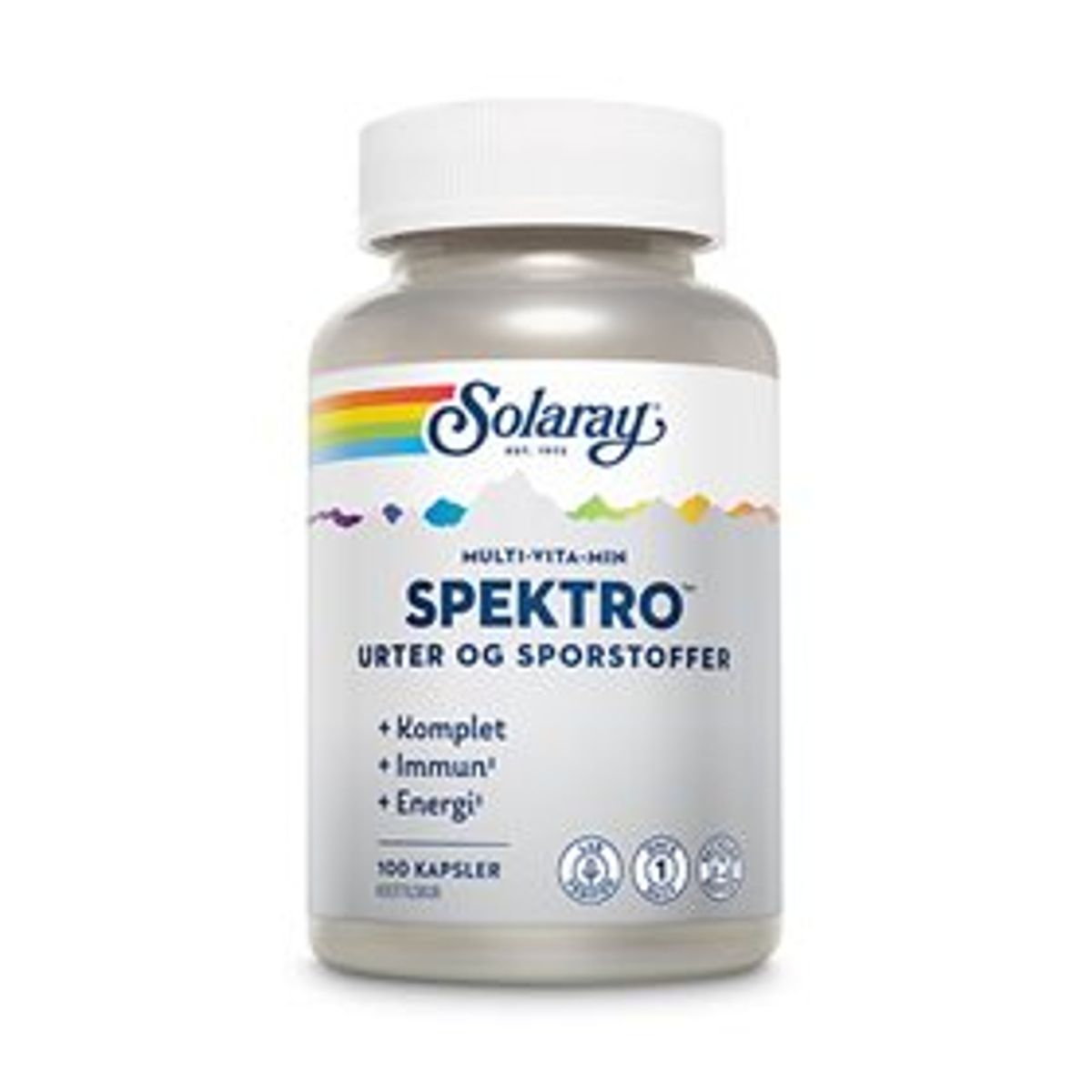 Solaray Spektro MultiVitaMin 100 kaps.