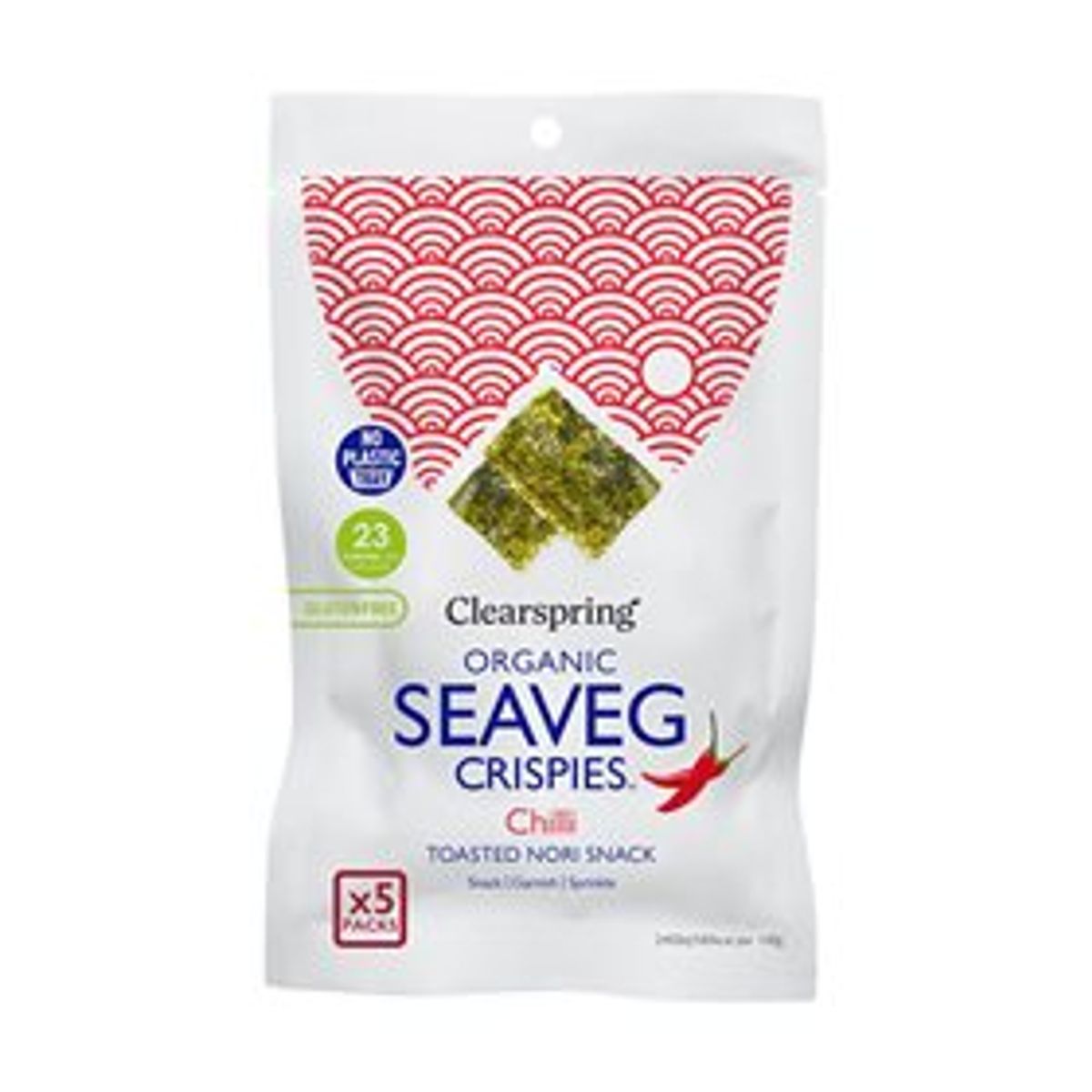 Clearspring Tang chips Chili Multi Ø 1 pk. 20 g.