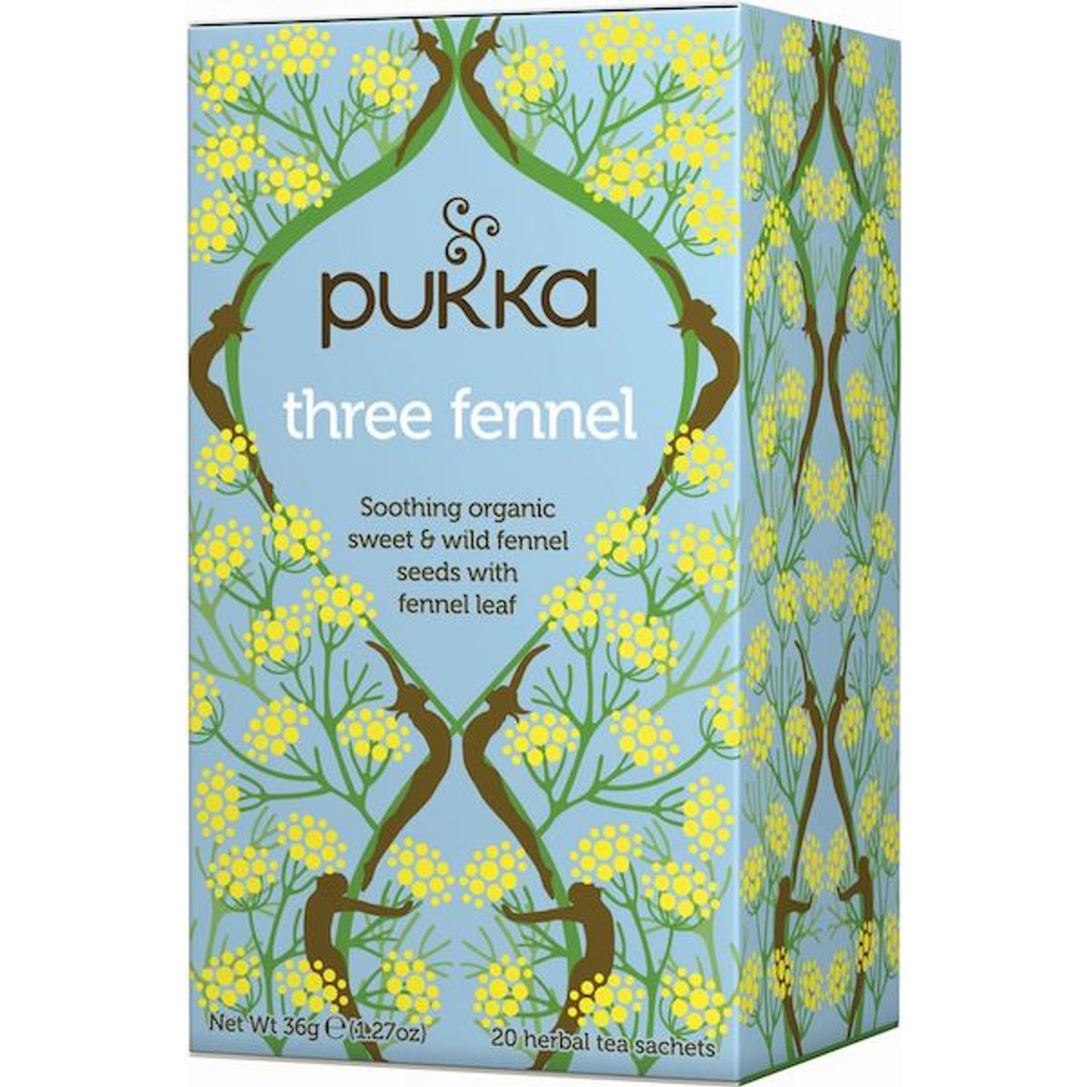 Pukka Three fennel te Ø &bull; 20 br.