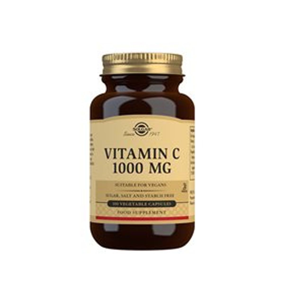 Solgar Vitamin C 1000mg - 100 kap.