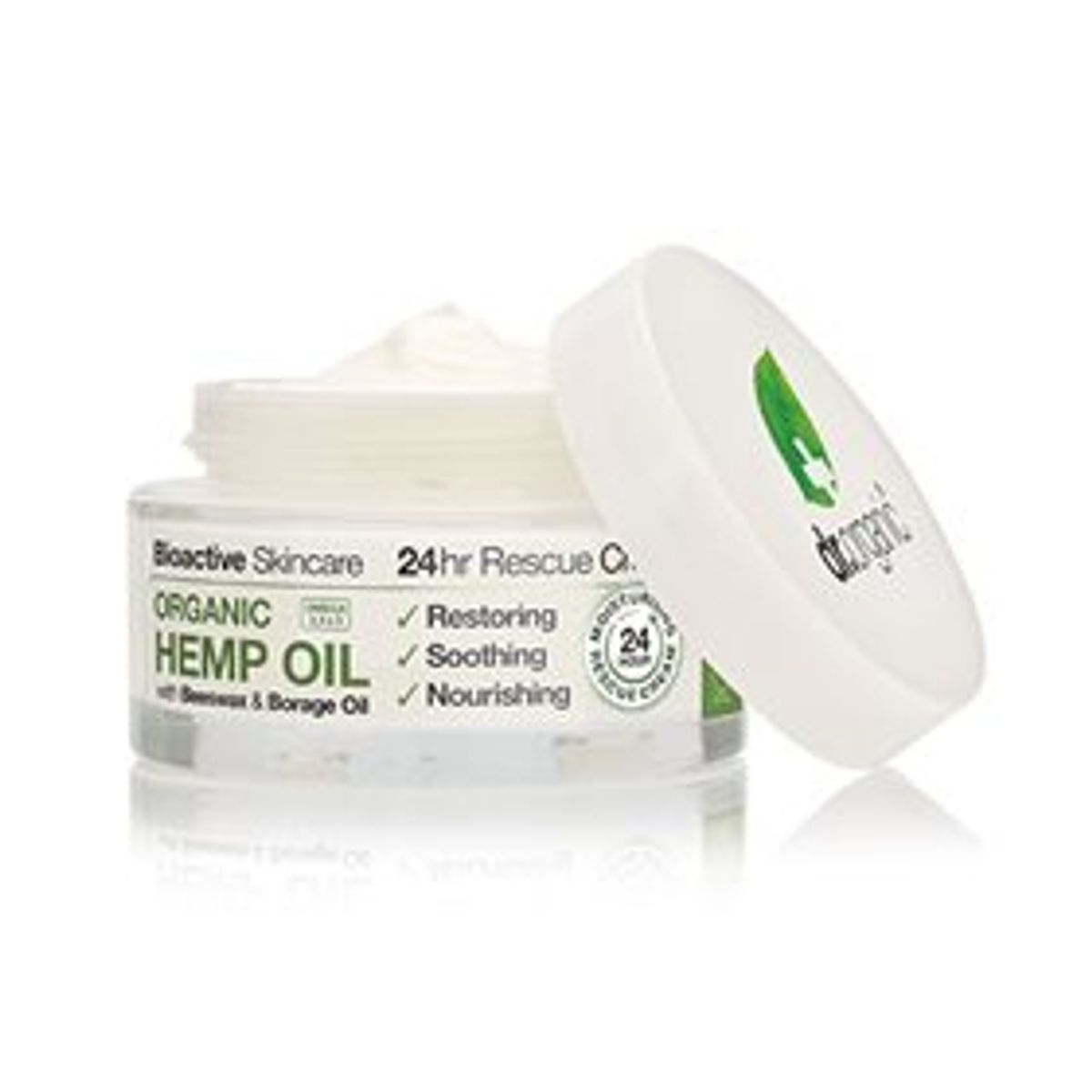 Dr. Organic 24 hr Rescue creme Hemp oil &bull; 50ml.