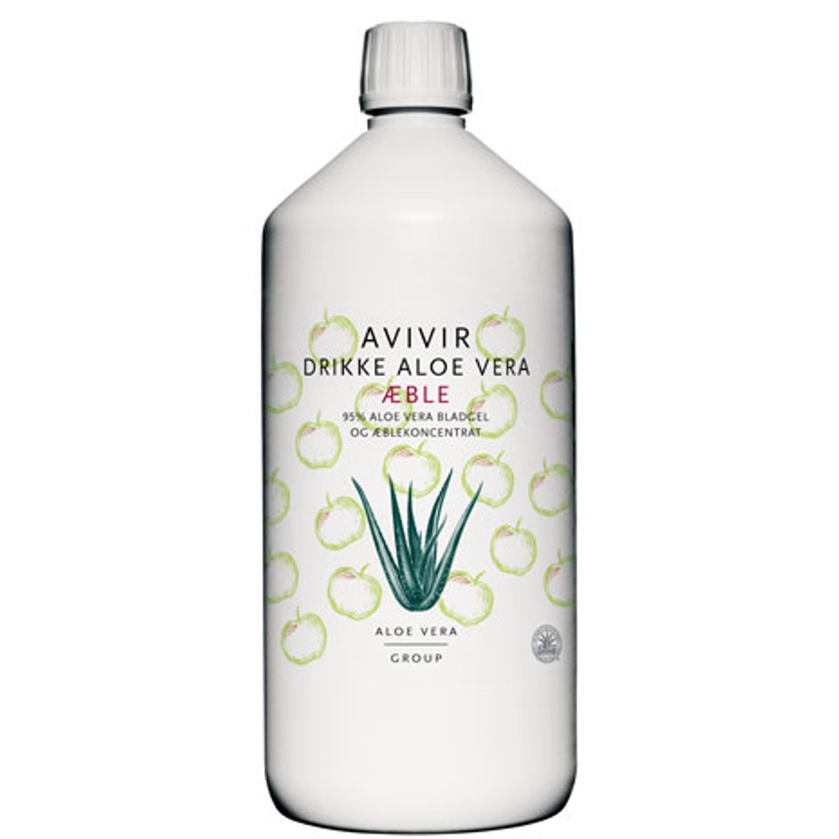 Avivir Aloe Vera Drik m. æble &bull; 1 L