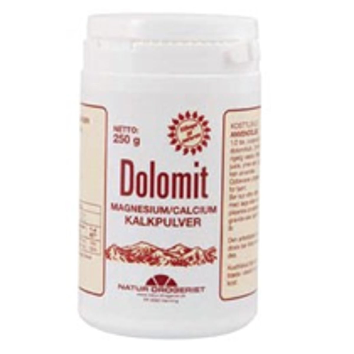 ND Dolomit pulver &bull; 250g.