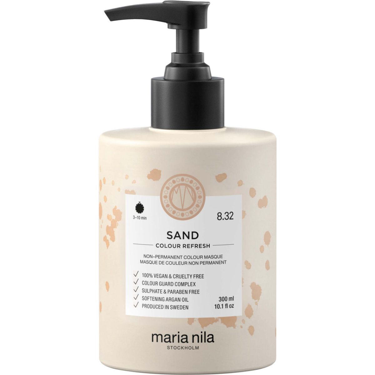 Maria nila stockholm colour refresh non-permanent colour masque sand 300ml